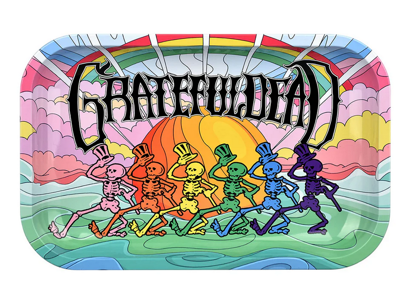 Grateful Dead Under The Rainbow x Pulsar Metal Rolling Tray & Lid