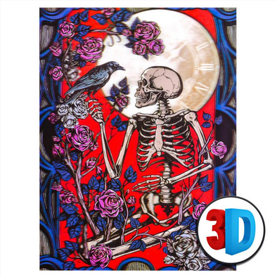 Garden Conversation Lenticular Poster