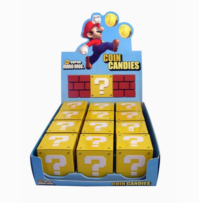 Super Mario Question Mark Coin Candies