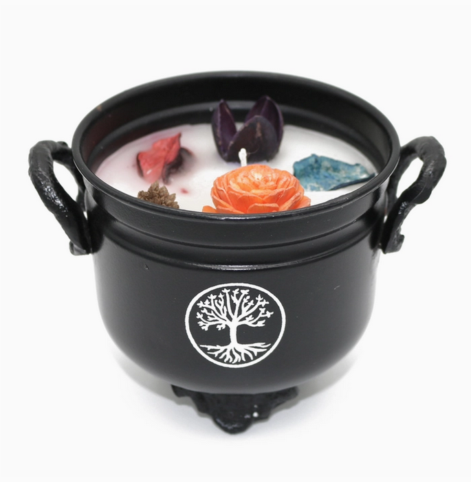 Cauldron Smudge Candle