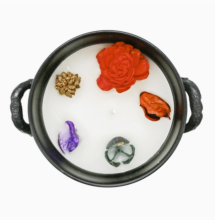Cauldron Smudge Candle