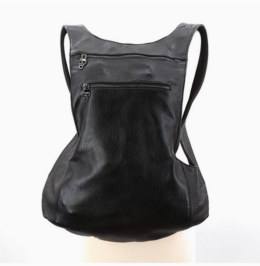 Embossed Skull Festival Backpack in Vinyl