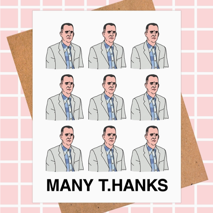 Tom Hanks Thank You Card