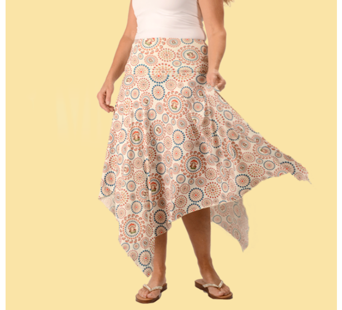 Women's Viscose Spandex Mushroom Burst Fairy Skirt Dress Women's Viscose Spandex Mushroom Burst Fairy Skirt Dress