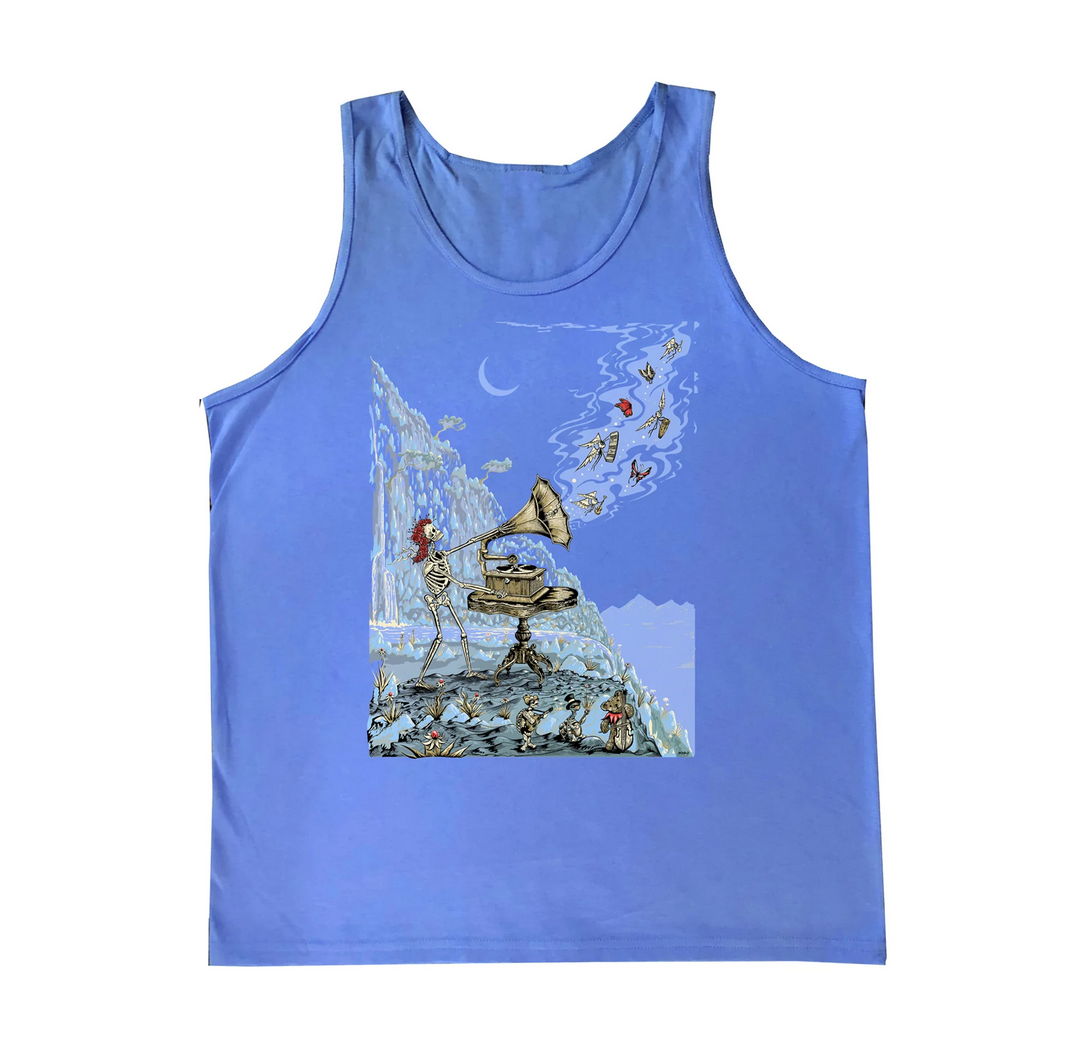 Men's Grateful Dead Gramophone Songs Tank Top