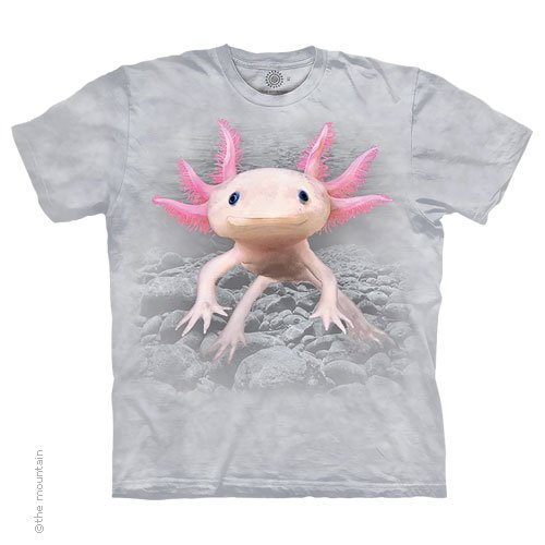 Men's Axolotl Tie-Dye T-Shirt
