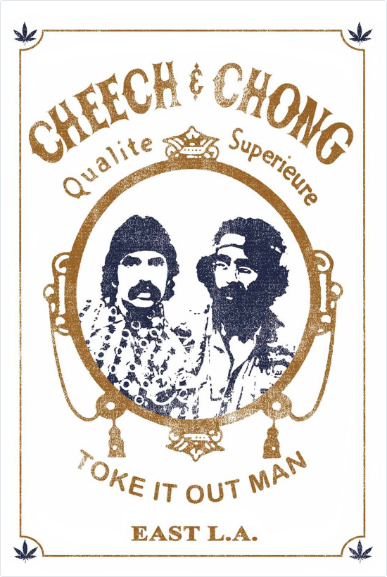 DISCONTINUED Cheech & Chong Toke It Out Mini Tapestry