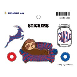 Phish Donut Print Multi-Pack Sticker