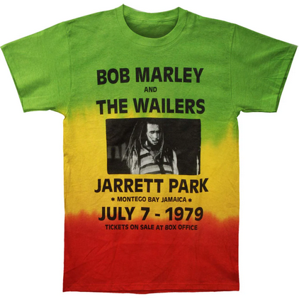 Men's Bob Marley Montego Bay Tie Dye T-Shirt