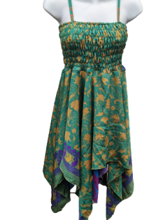 Women's Silk Fairy Cut Babydoll Dress