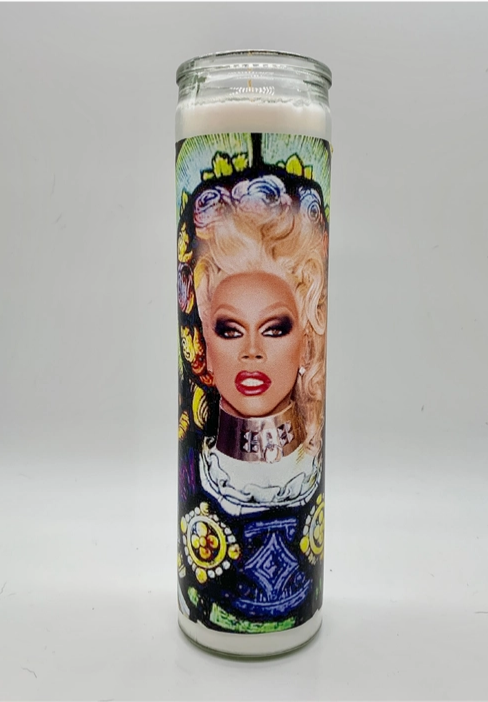 Celebrity Saint Prayer Candles