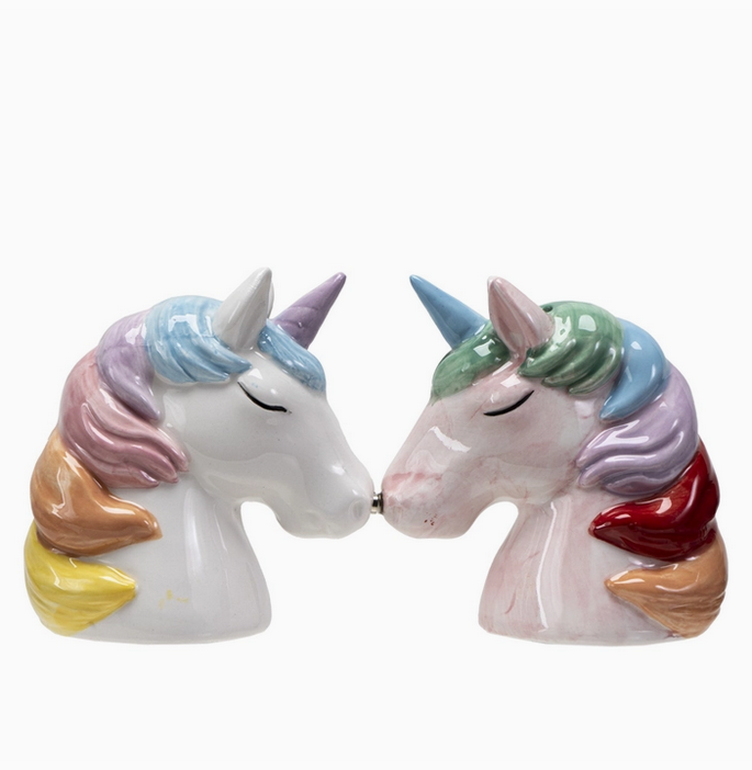 Unicorns Salt and Pepper Shaker Set