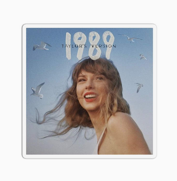 Taylor Swift 1989 Album Cover Vinyl Waterproof Stickers