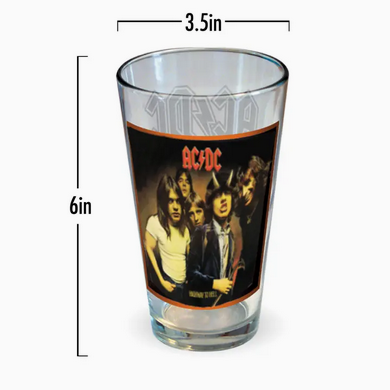 AC/DC Classic Covers Drinking Glass Set