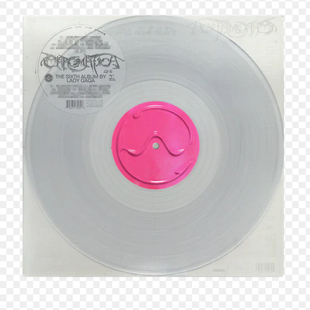 Lady Gaga Chromatica Clear Vinyl LP