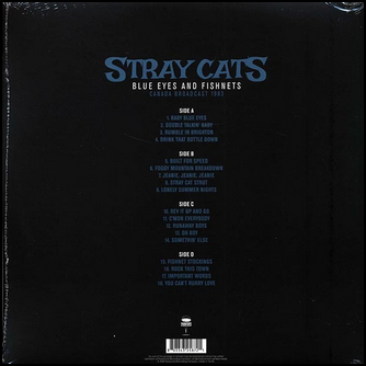 Stray Cats Blue Eyes And Fishnets: Canada Broadcast 1983 Vinyl LP