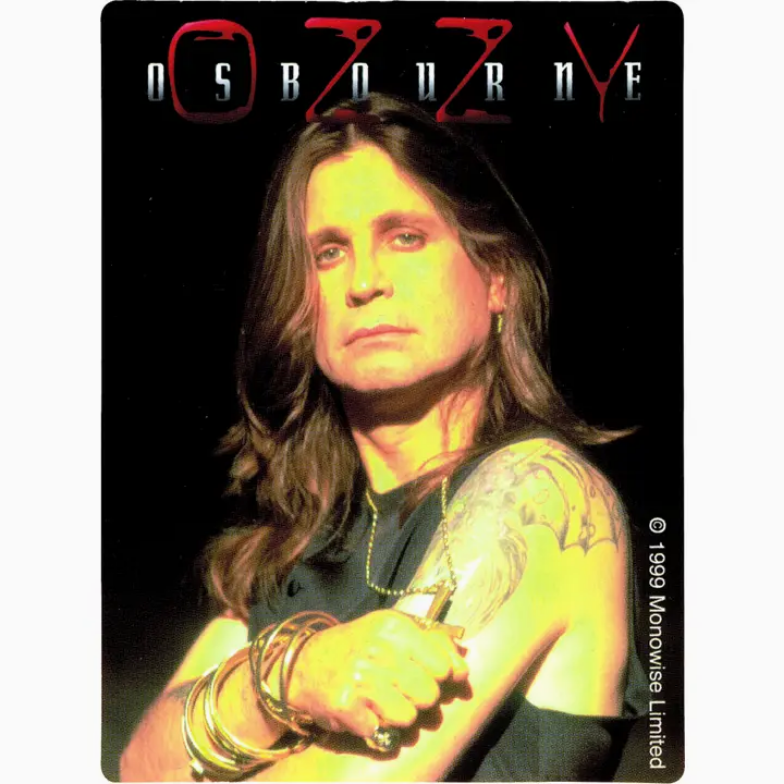 Ozzy Osbourne Soft Lighting Sticker