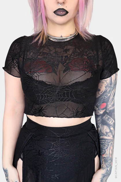 Women's Spinnerette Short Sleeve Top