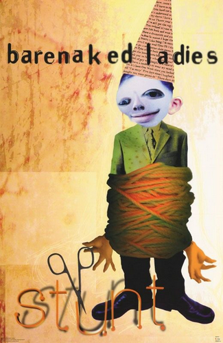 Barenaked Ladies Stunt Vintage Poster