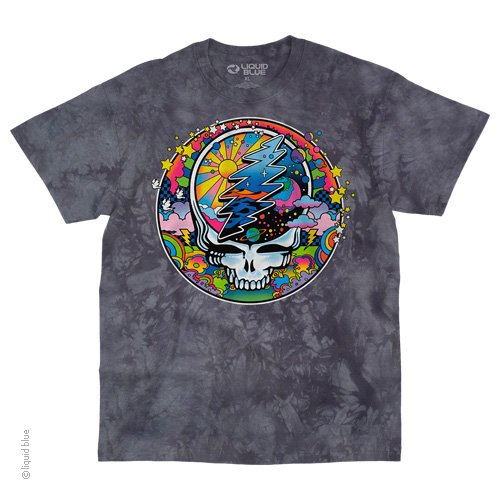 Men's Grateful Dead Mod Max Stealie Tie-Dye T-Shirt