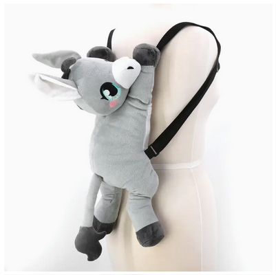 Donkey Stuffed Backpack