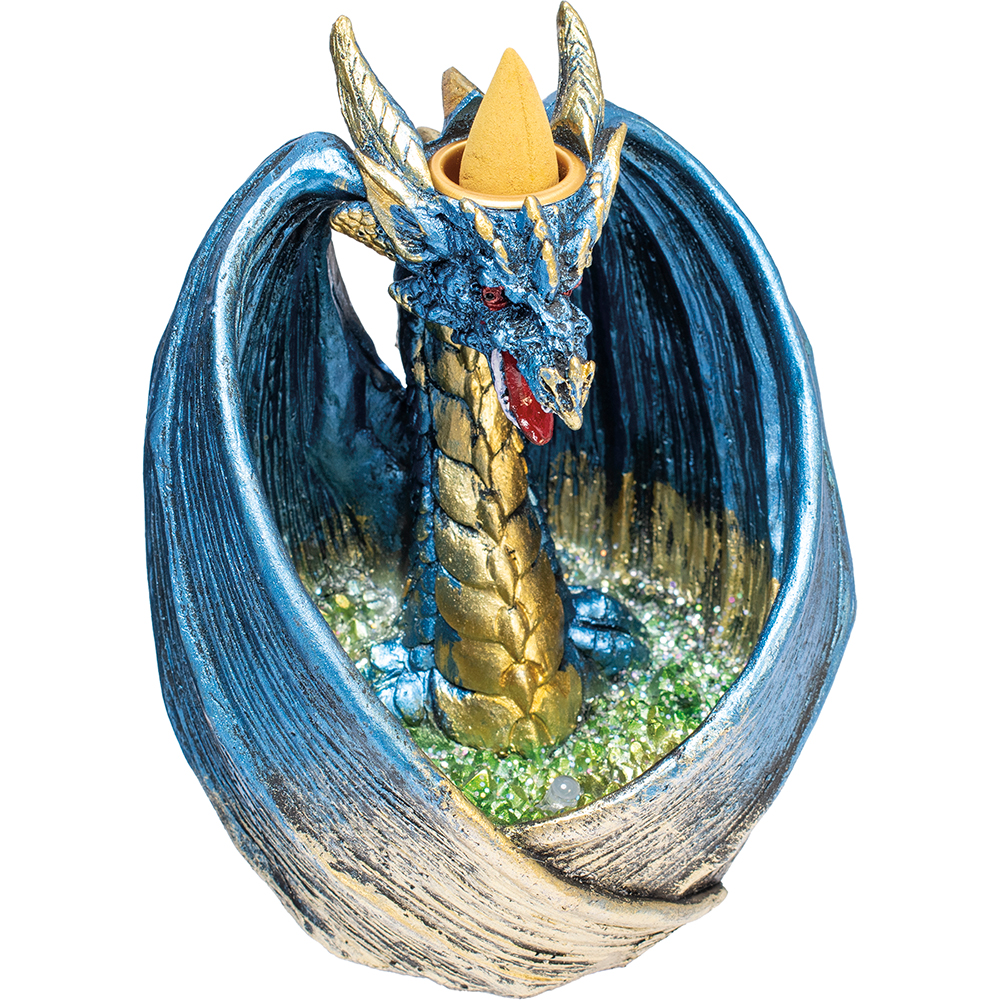 Dragon Head Wings Backflow Incense Burner