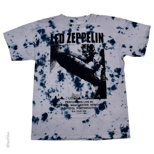 Men's Led Zeppelin UK '69 Tour Tie-Dye T-Shirt