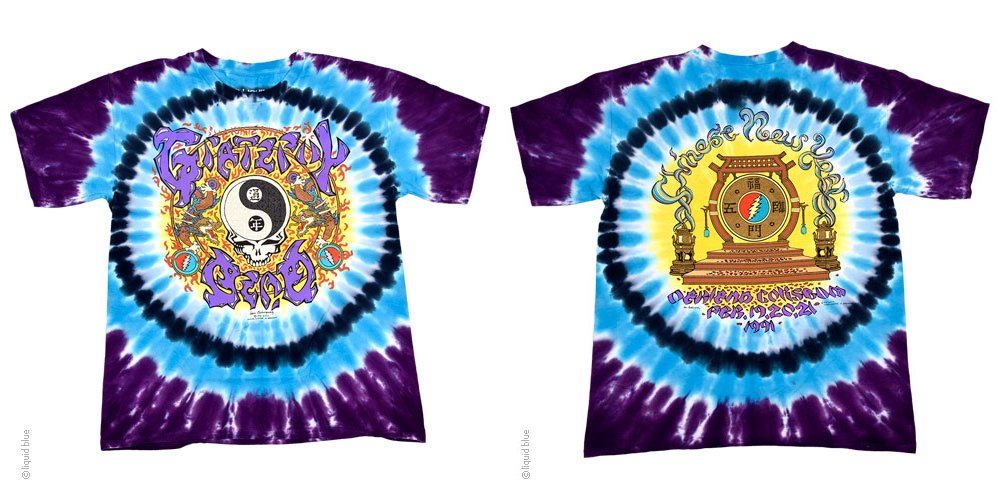 Men's Grateful Dead Chinese New Year Tie-Dye T-Shirt