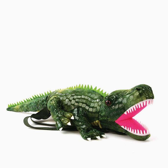 Alligator Plush Mini Backpack