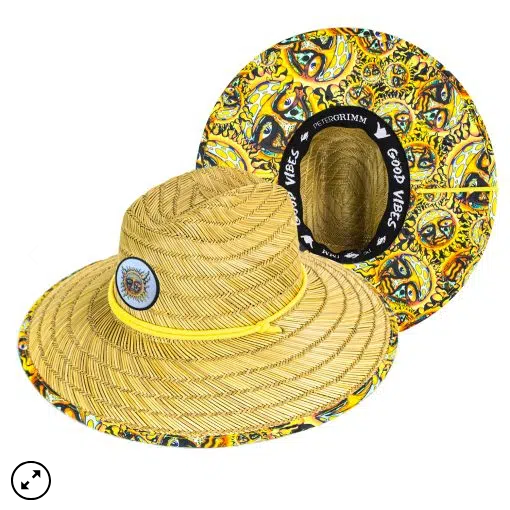 Sublime Paddle Out Straw Sun Hat