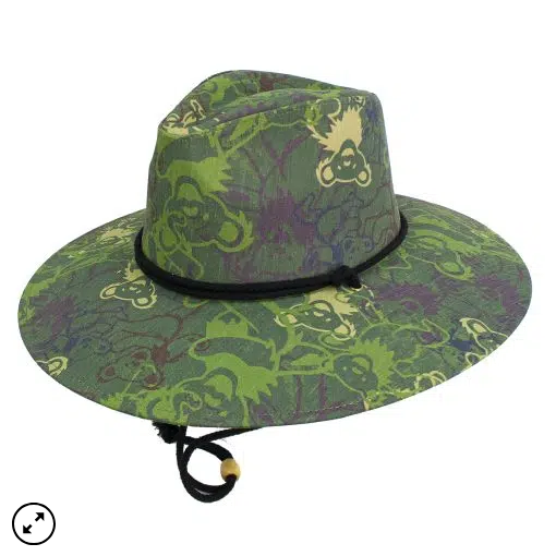 Grateful Dead Dancing Bear River Resort Wide Brim Hat