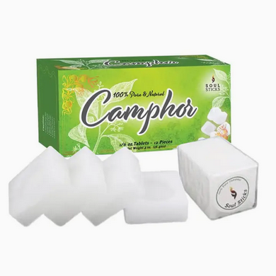 100% Pure & Natural Camphor Box