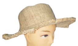 Classic Hemp Frayed-Brim Sun Hat