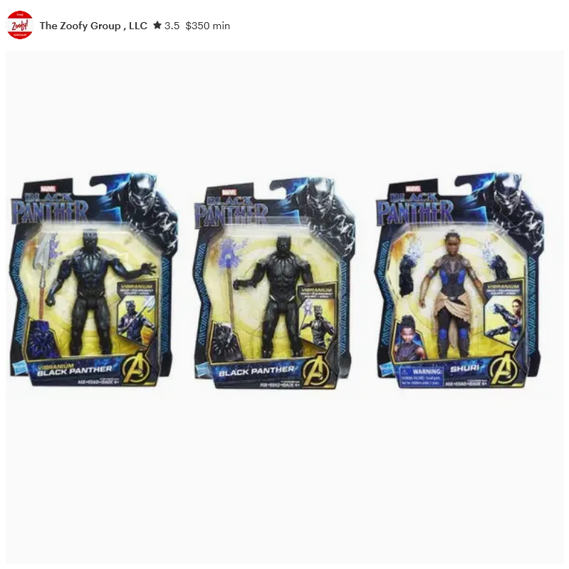 Hasbro Black Panther 6" Figure