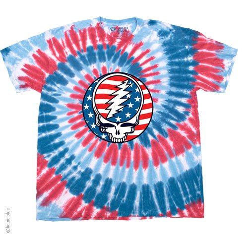 Men's Grateful Dead Tie-Dye Glory Spiral SYF T-Shirt