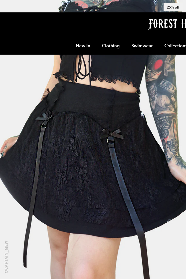 Women's Circe Mini Skirt