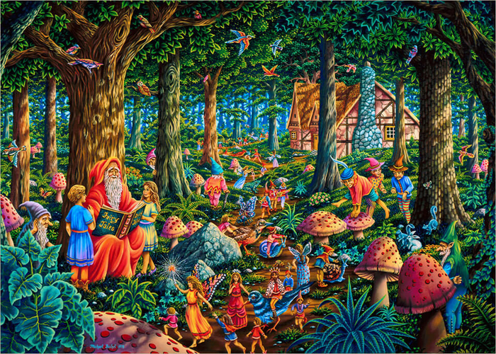 Fairy Tales Michael Fishel Poster