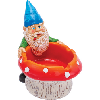 Smoking Gnome Mushroom Ashtray