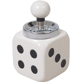 Ceramic Dice Spinning Ashtray