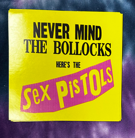 Sex Pistols Nevermind The Bollocks Sticker