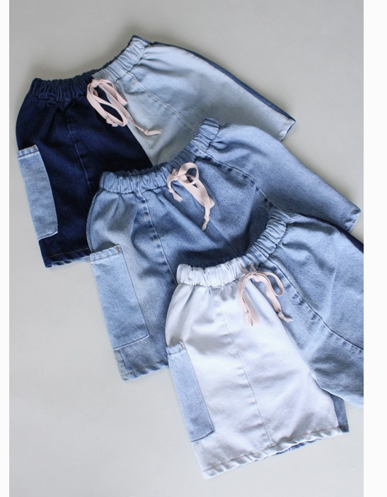 Unisex Denim Eco Shorts