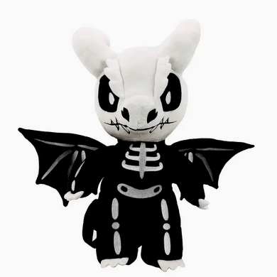 Plush Skeleton Dragon Backpack