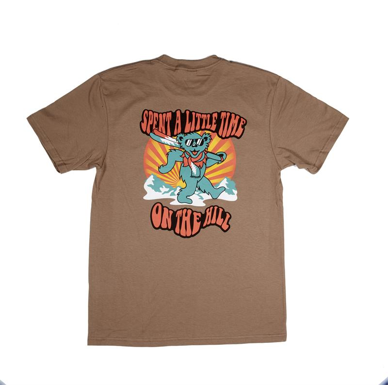 Men's Grateful Dead Spent A Little Time Dancing Bears T-Shirt