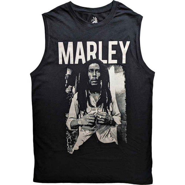 Unisex Bob Marley Marley B&W Tank Top
