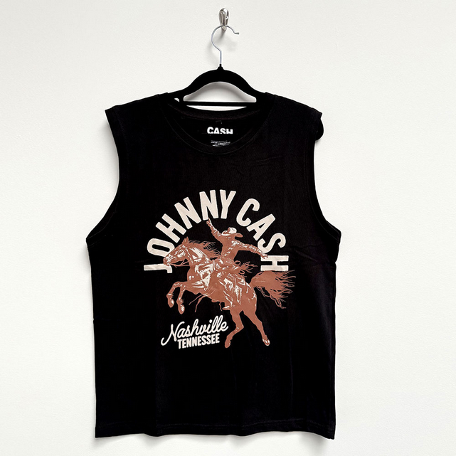 Unisex Johnny Cash Nashville Concert Tank Top