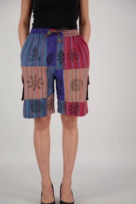Patchwork Shorts