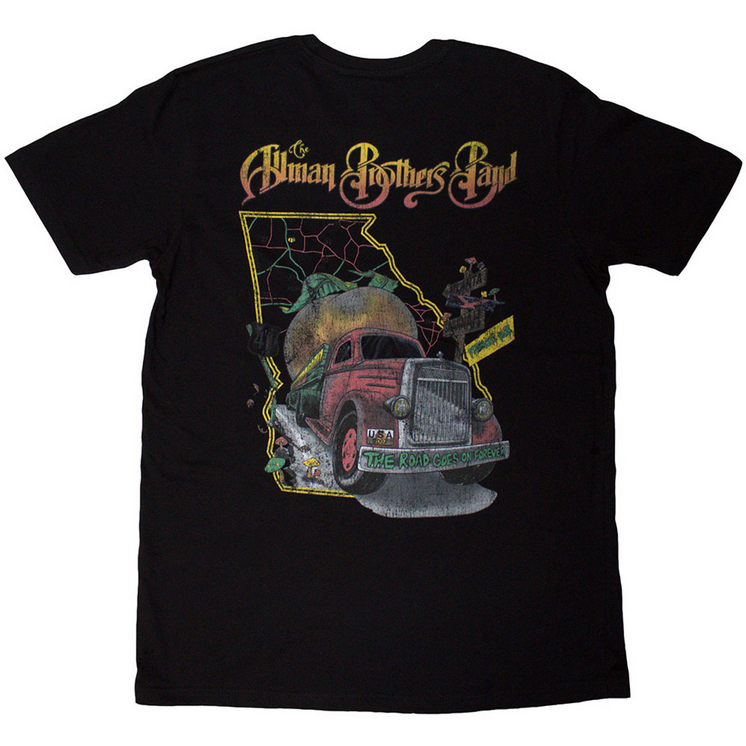 Unisex Allman Brothers Road Goes T-Shirt