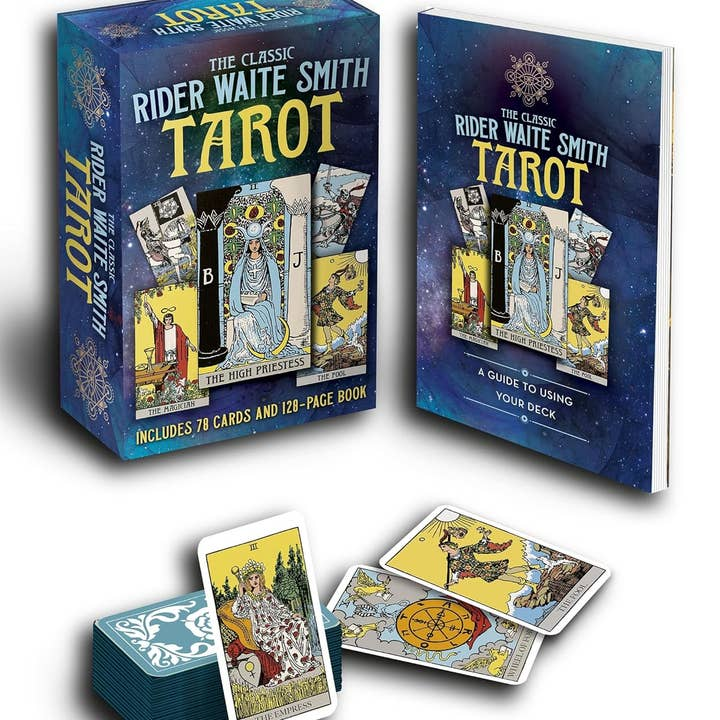 Classic Rider Waite Smith Tarot Deck & Book