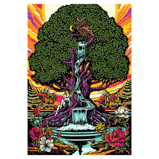 The Giving Tree Indian Tapestry