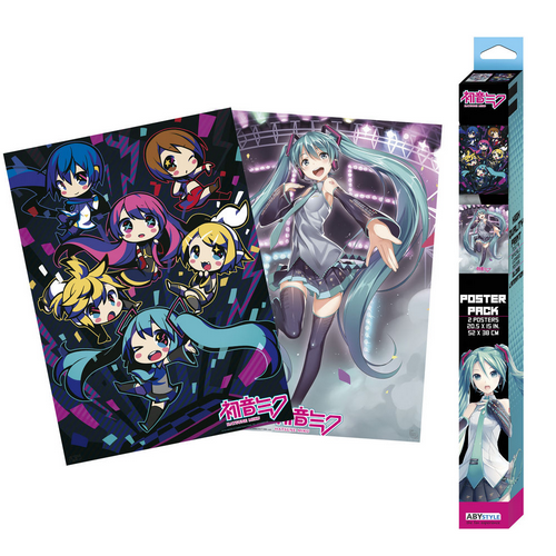 Hatsune Miku Friends & Stage Boxed Poster Set